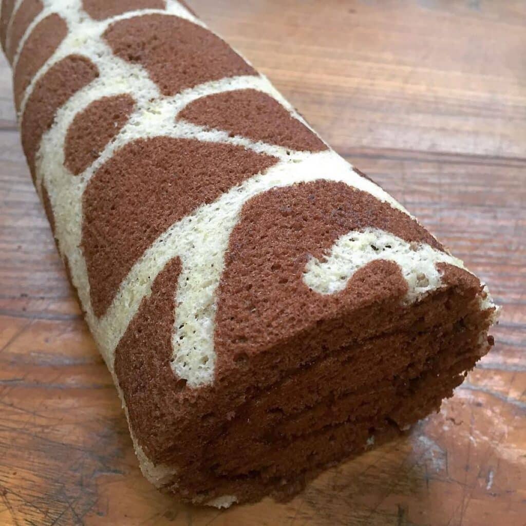 Gâteau girafe