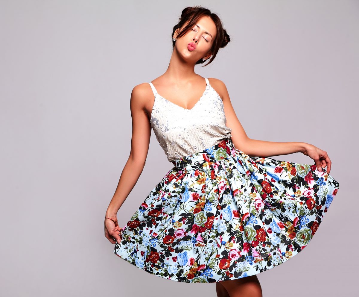 H&m clearance jupe courte