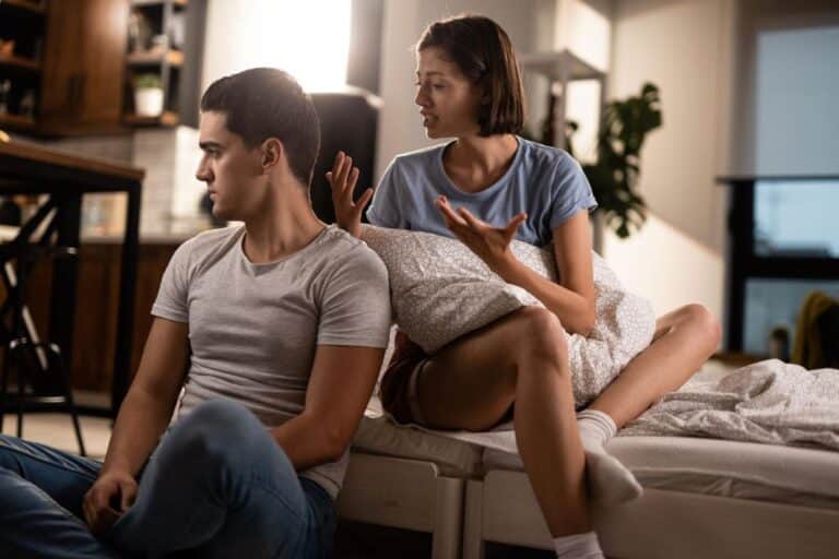 Couple dispute
