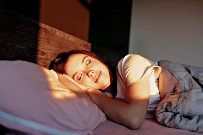 Woman sleeping
