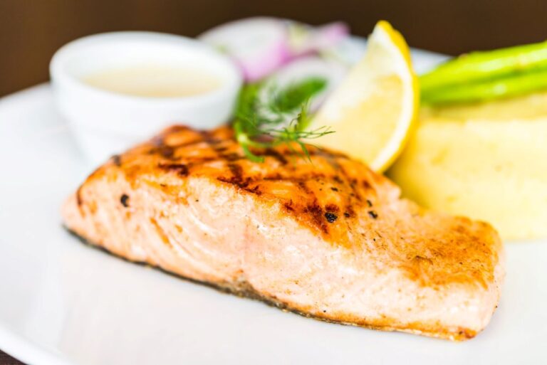 Saumon grillé
