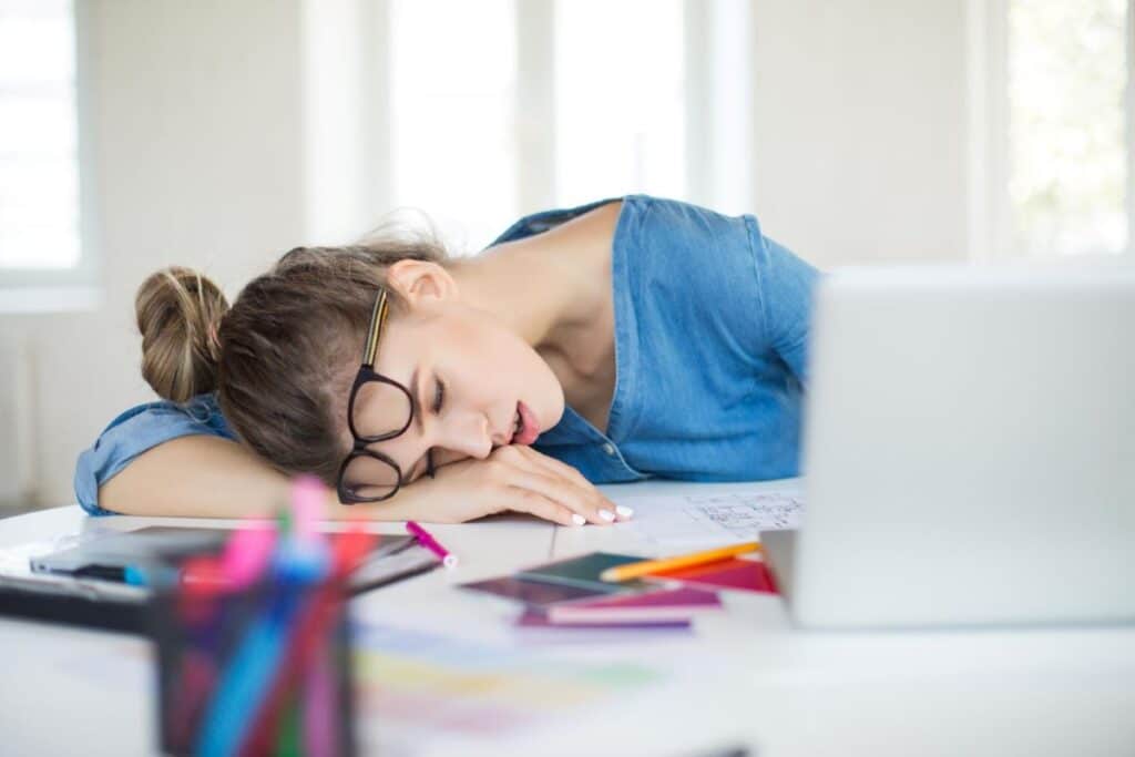 Femme fatiguée