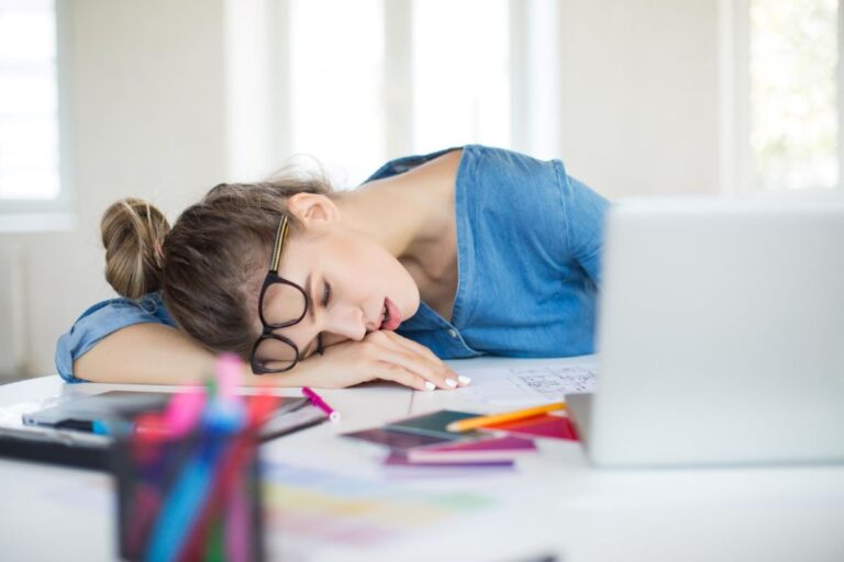 Femme fatiguée