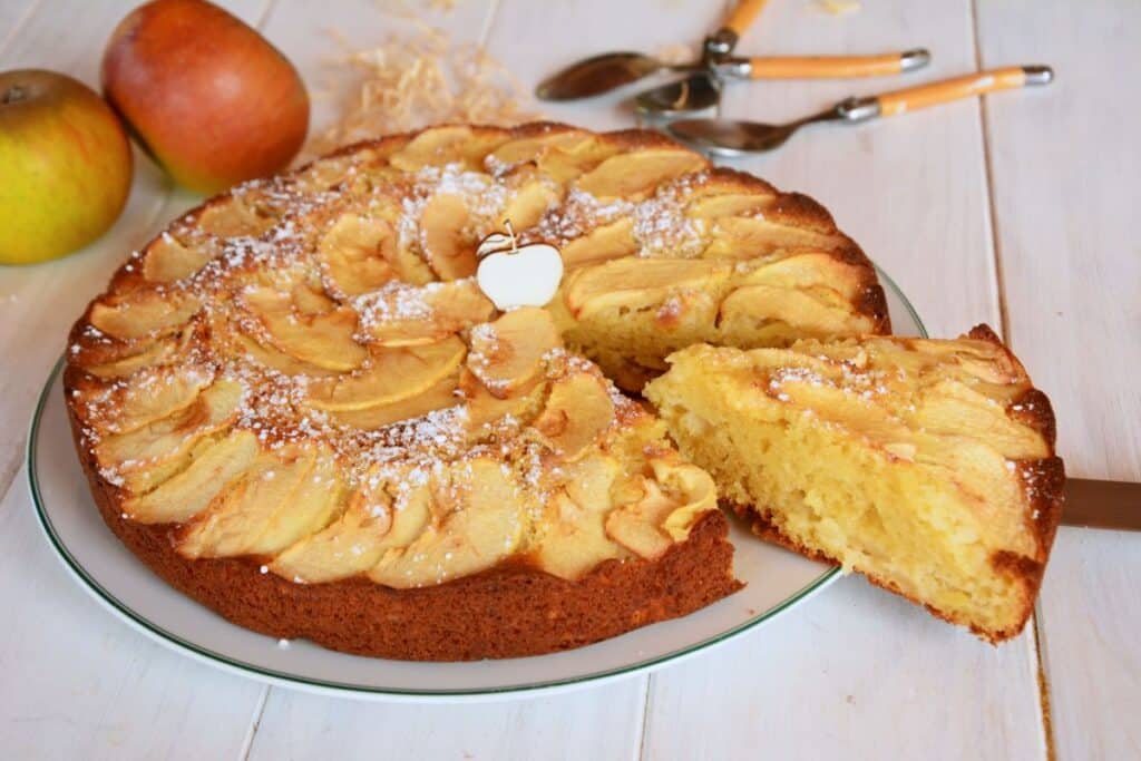 gâteau aux pommes