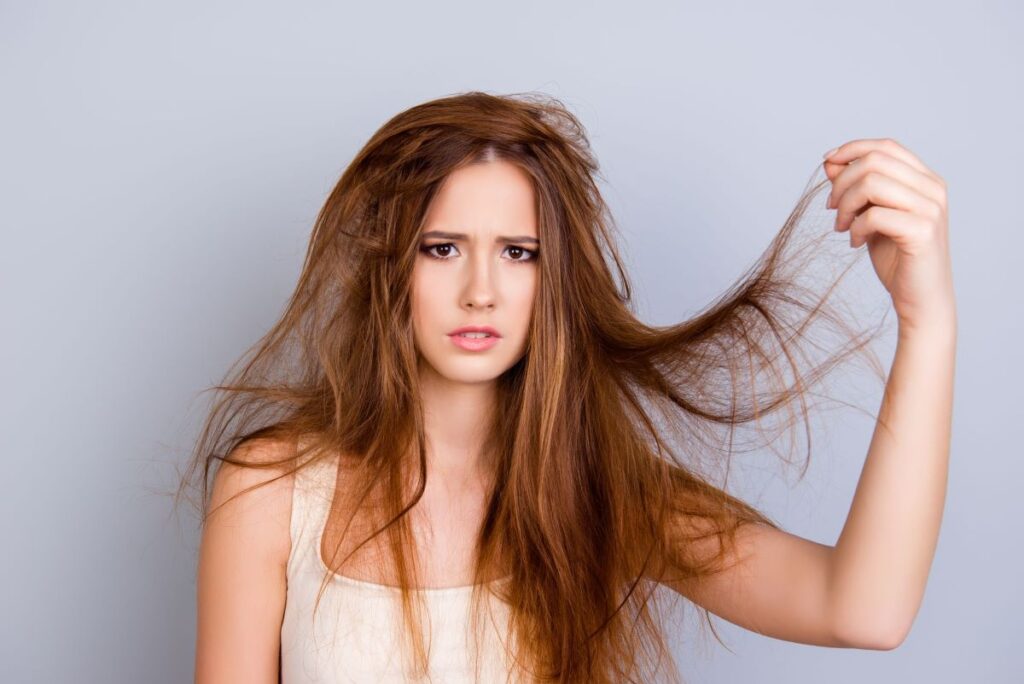 Cheveux abimés