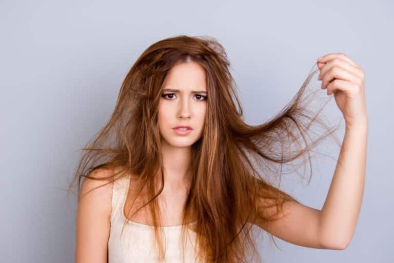 Cheveux abimés