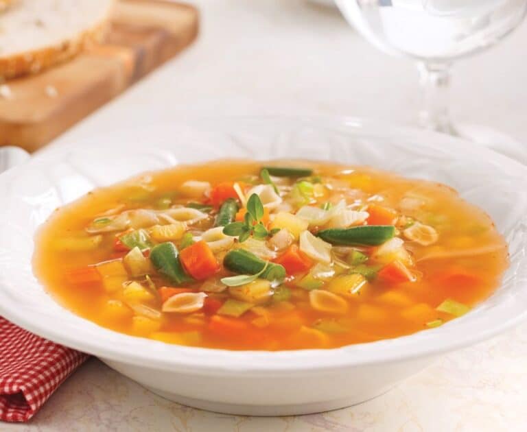 Soupes aux légumes