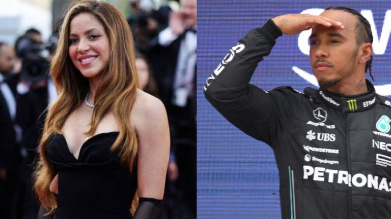 Shakira et Hamilton