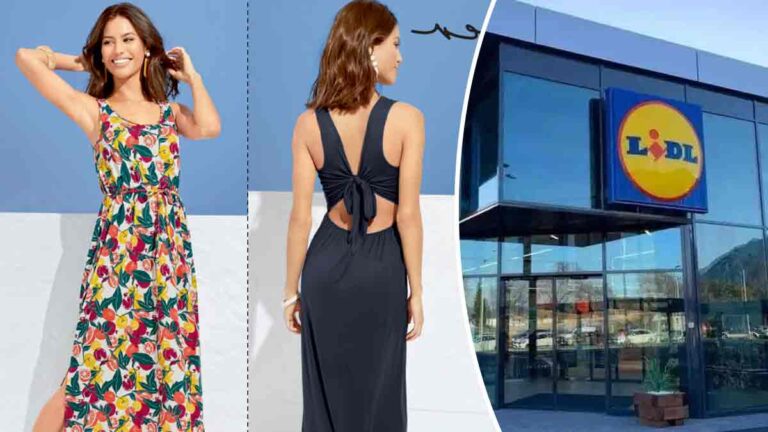 Robe luxueuse de Lidl à moins de 12 euros
