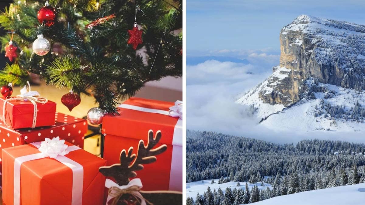 Noël à la montagne à moins de 3h de Paris, Lyon ou Marseille, c’est possible. Découvrez 3 lieux peu connus et pas chers pour passer les fêtes