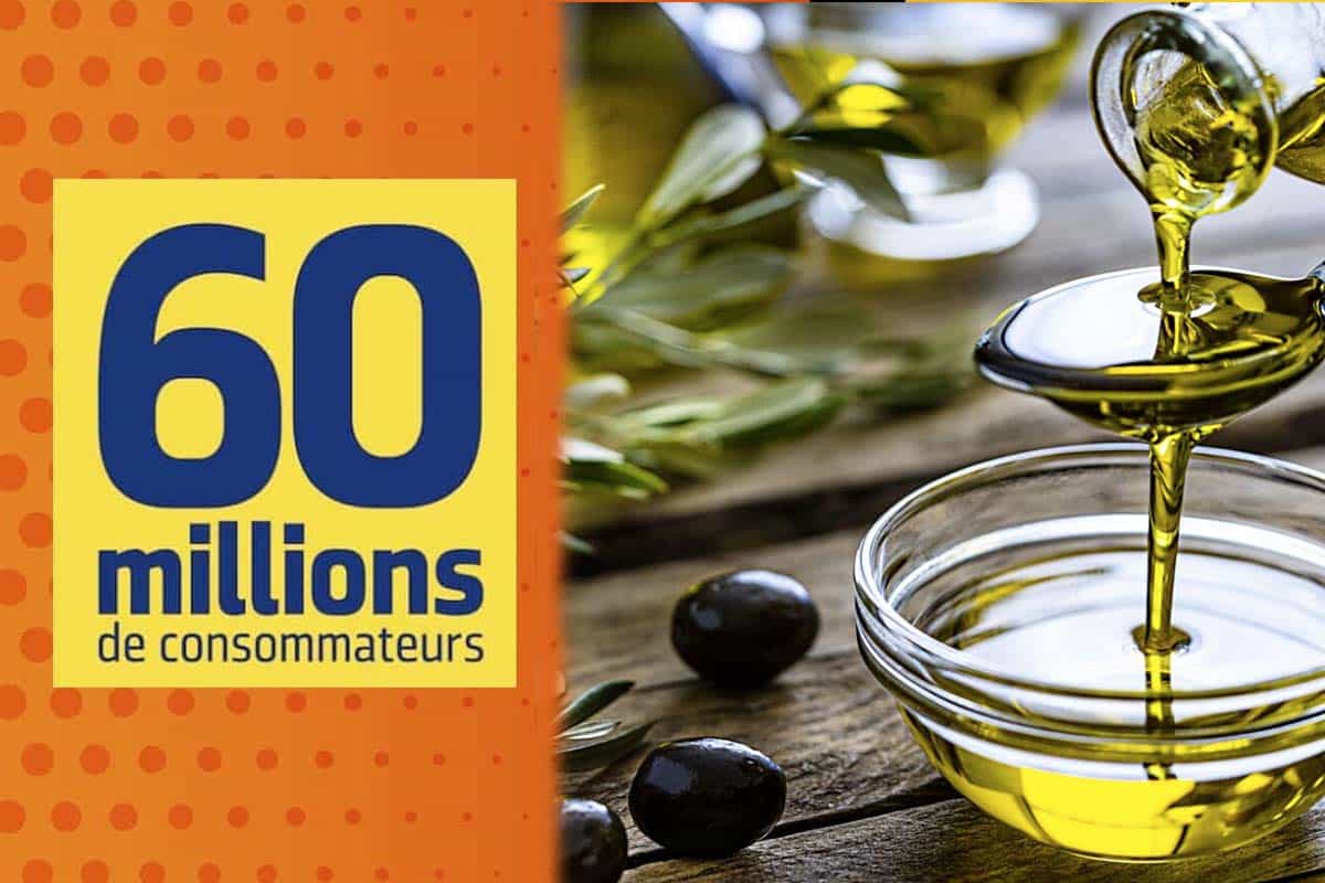 60 Millions de Consommateurs: voici l’unique huile d’olive du marché sans polluant