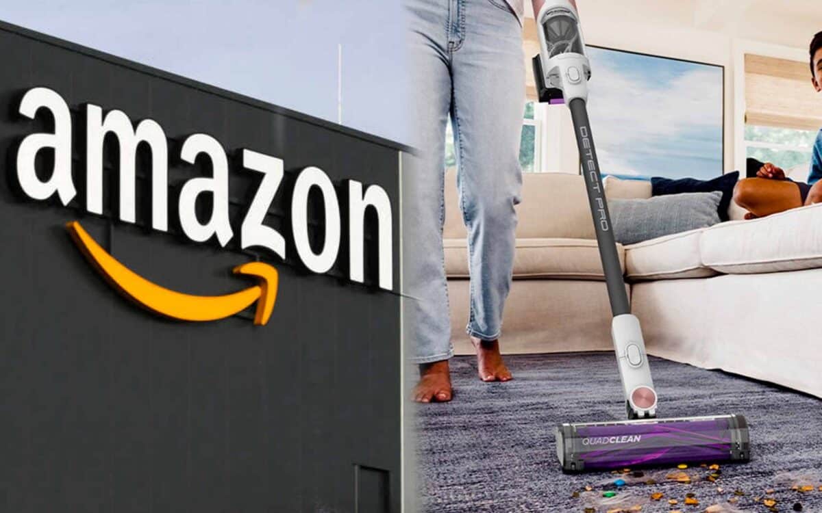 Amazon: cet aspirateur balais surpuissant fait des miracles sur tous les sols, noté excellent et à un prix mini