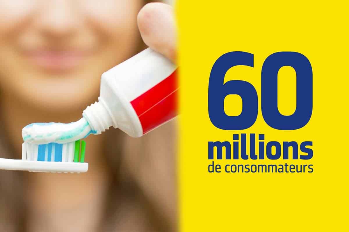 60 Millions de consommateurs recommande d’éviter ces 3 dentifrices stars des rayons au supermarché