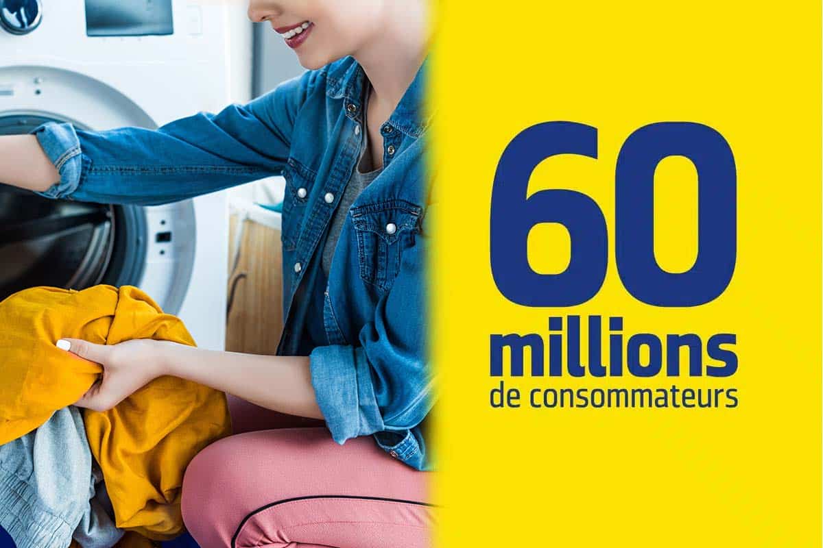 Avec quelle lessive pourrez-vous laver le plus de linge ? 60 Millions de Consommateurs dévoile quelle est celle qui est la plus rentable