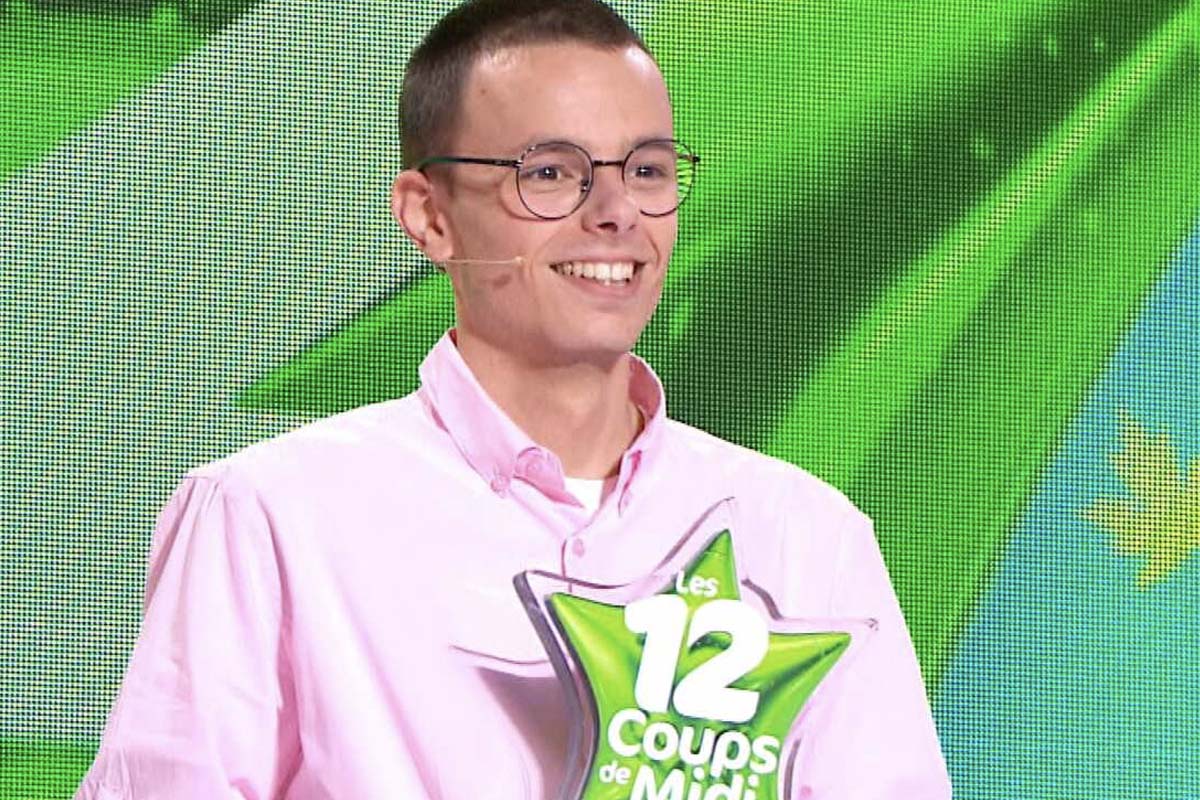 Les 12 coups de midi (TF1) : c’est désormais officiel, non seulement Emilien bat le record du jeu, mais il ne sera pas éliminé avant le 23 juin