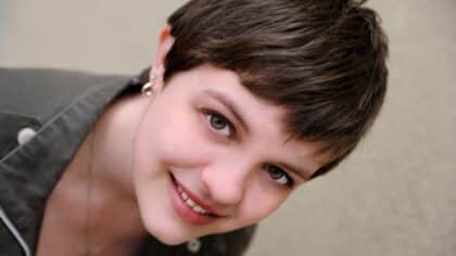 cheveux frange