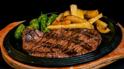 manger du steak