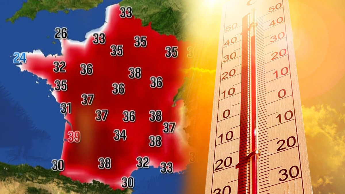 Une canicule infernale arrive en France, avec des températures dépassant 40°C la semaine prochaine!