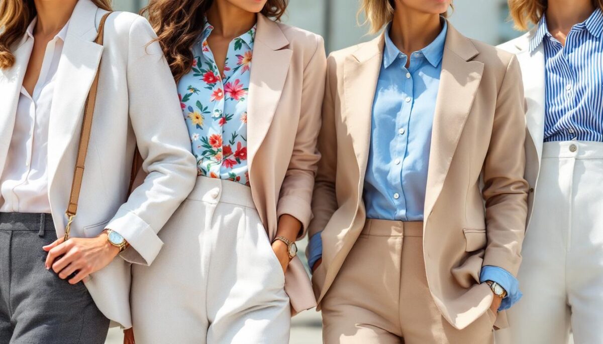 découvrez nos idées de looks d'été professionnels pour rester stylée et fraîche au bureau, même sans climatisation. des tenues légères, élégantes et confortables pour affronter la chaleur tout en restant au top de la mode au travail.