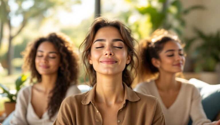 découvrez le secret bien-être dévoilé par des femmes qui méditent seulement 5 minutes par jour. astuces, témoignages et bienfaits pour adopter cette routine simple et transformer votre quotidien.